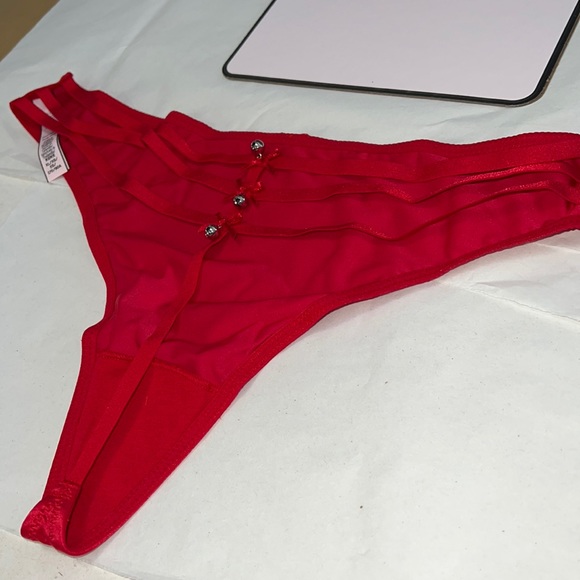 Victoria's Secret Bells THONG Panty Underwear XL - Picture 14 of 14
